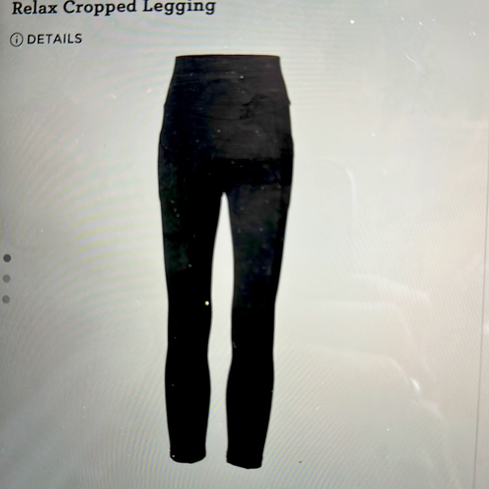Cabi Relaxed Cropped Leggings XS